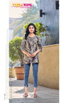 Cotton Candy By Tips And Tops Premium Cotton Printed Ladies Tops Wholesalers In Delhi
